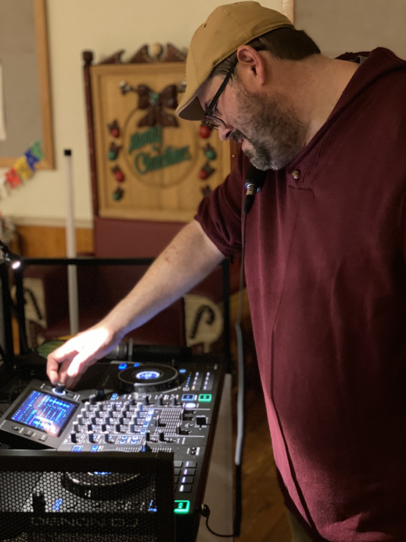 DJ Jesse B. performing at an event